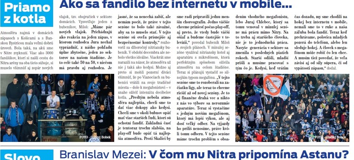 Je tu šieste číslo Hokeja v Nitre